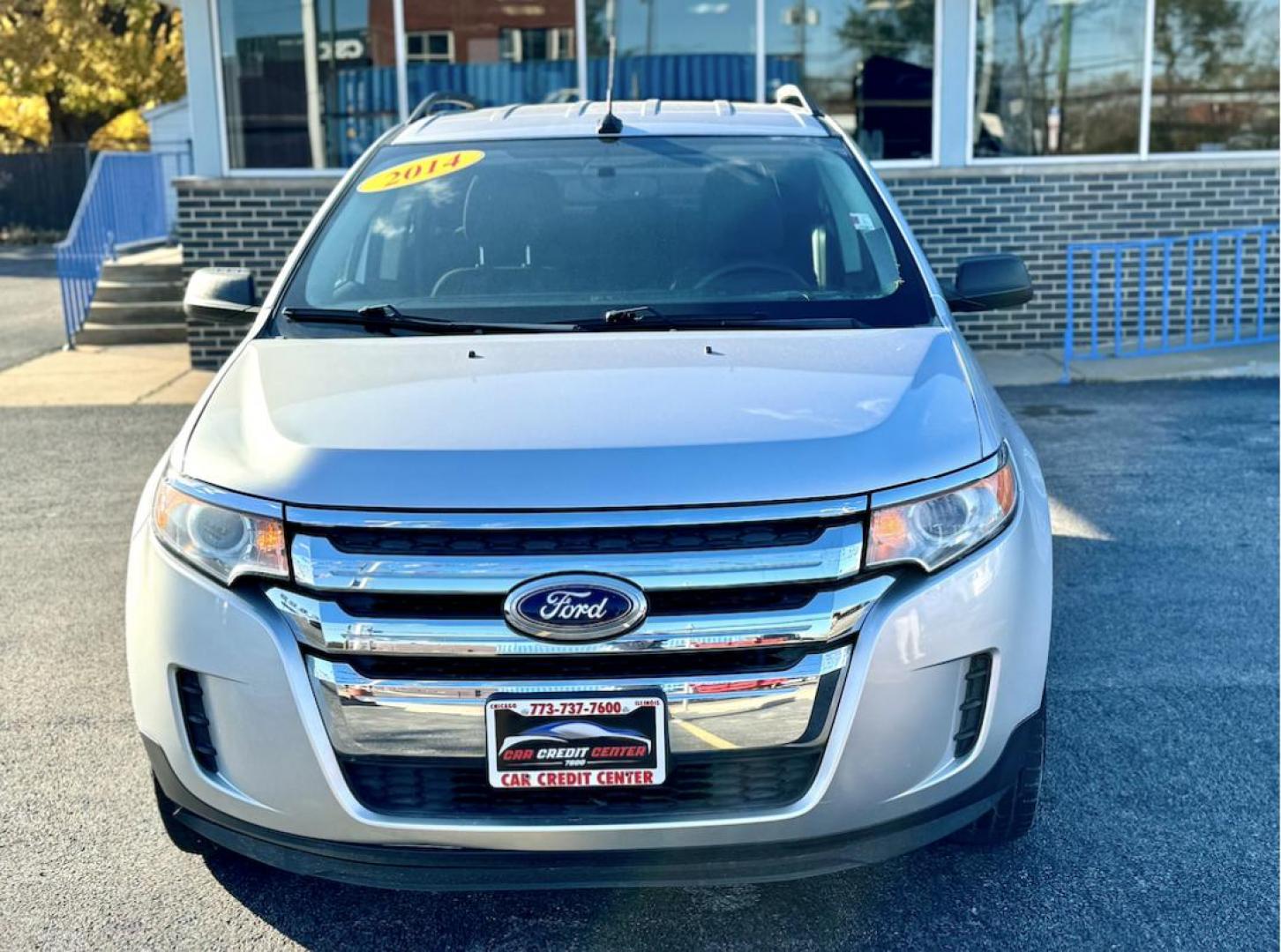 2014 SILVER Ford Edge SE AWD (2FMDK4GC0EB) with an 3.5L V6 DOHC 24V engine, 6-Speed Automatic transmission, located at 7600 S Western Ave., Chicago, IL, 60620, (773) 918-3980, 0.000000, 0.000000 - Photo#1