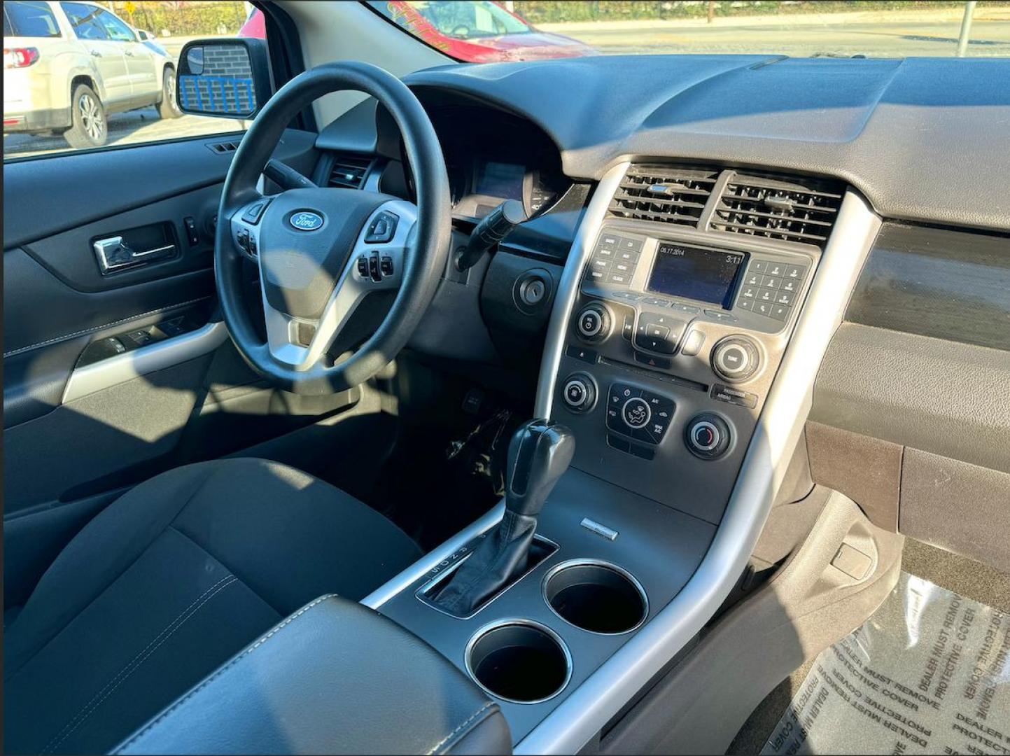 2014 SILVER Ford Edge SE AWD (2FMDK4GC0EB) with an 3.5L V6 DOHC 24V engine, 6-Speed Automatic transmission, located at 7600 S Western Ave., Chicago, IL, 60620, (773) 918-3980, 0.000000, 0.000000 - Photo#8