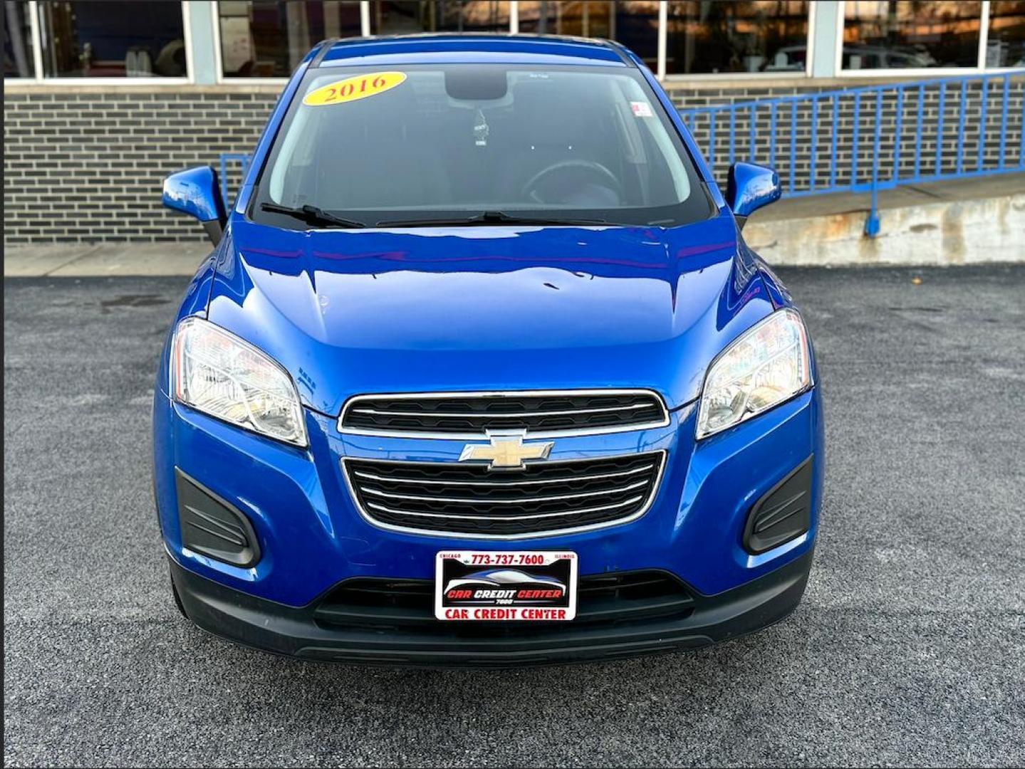 2016 BLUE Chevrolet Trax LS FWD (KL7CJKSB0GB) with an 1.4L L4 DOHC 16V engine, 6A transmission, located at 7600 S Western Ave., Chicago, IL, 60620, (773) 918-3980, 0.000000, 0.000000 - Photo#1