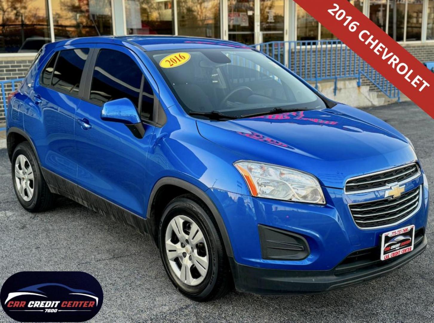 2016 BLUE Chevrolet Trax LS FWD (KL7CJKSB0GB) with an 1.4L L4 DOHC 16V engine, 6A transmission, located at 7600 S Western Ave., Chicago, IL, 60620, (773) 918-3980, 0.000000, 0.000000 - Photo#0