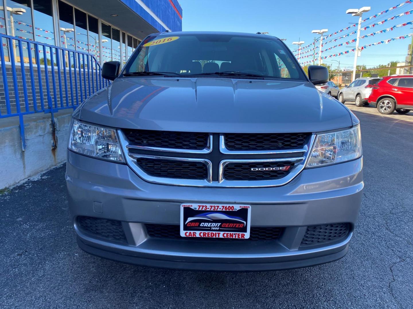 2016 SILVER Dodge Journey SE (3C4PDCAB1GT) with an 2.4L L4 DOHC 16V engine, 4A transmission, located at 7600 S Western Ave., Chicago, IL, 60620, (773) 918-3980, 0.000000, 0.000000 - Photo#1