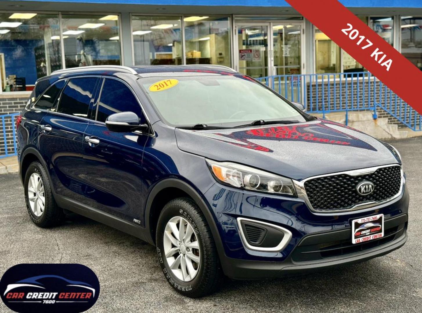 2017 BLUE Kia Sorento LX AWD (5XYPGDA35HG) with an 2.4L L4 DOHC 16V engine, 6A transmission, located at 7600 S Western Ave., Chicago, IL, 60620, (773) 918-3980, 0.000000, 0.000000 - Photo#0