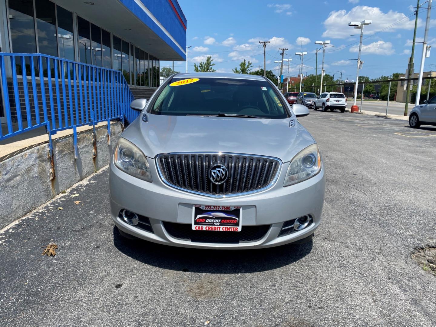 2012 SILVER Buick Verano Base (1G4PP5SK9C4) with an 2.4L L4 DOHC 16V FFV engine, 6-Speed Automatic transmission, located at 7600 S Western Ave., Chicago, IL, 60620, (773) 918-3980, 0.000000, 0.000000 - Photo#1