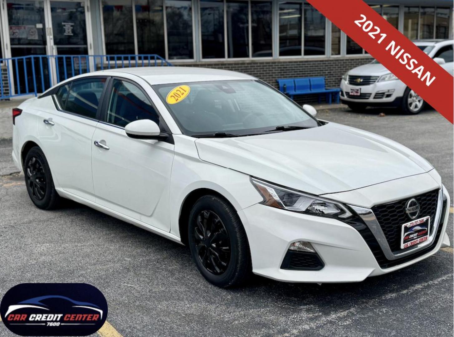 2021 WHITE Nissan Altima 2.5 S (1N4BL4BV0MN) with an 2.5L L4 DOHC 16V engine, CVT transmission, located at 7600 S Western Ave., Chicago, IL, 60620, (773) 918-3980, 0.000000, 0.000000 - Photo#0