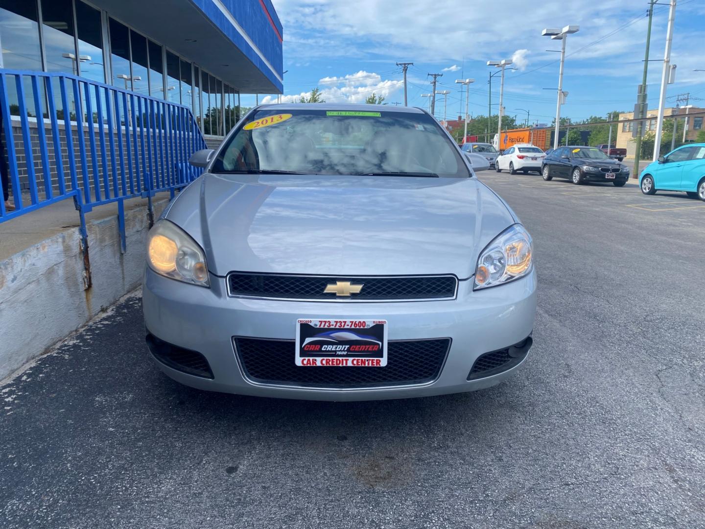 2013 SILVER Chevrolet Impala LTZ (2G1WC5E34D1) with an 3.6L V6 DOHC 16V FFV engine, 6-Speed Automatic transmission, located at 7600 S Western Ave., Chicago, IL, 60620, (773) 918-3980, 0.000000, 0.000000 - Photo#1