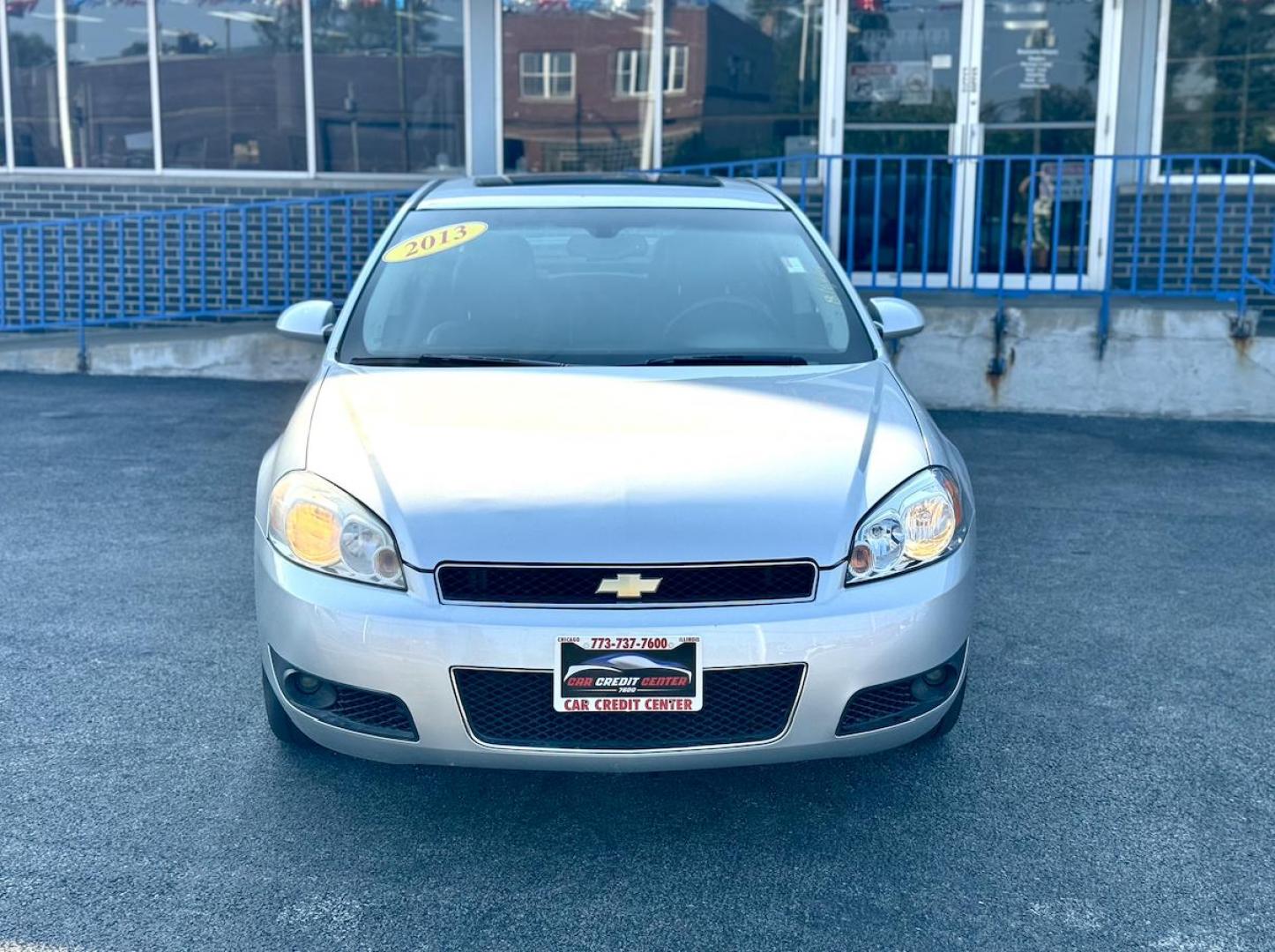 2013 SILVER Chevrolet Impala LTZ (2G1WC5E34D1) with an 3.6L V6 DOHC 16V FFV engine, 6-Speed Automatic transmission, located at 7600 S Western Ave., Chicago, IL, 60620, (773) 918-3980, 0.000000, 0.000000 - Photo#1