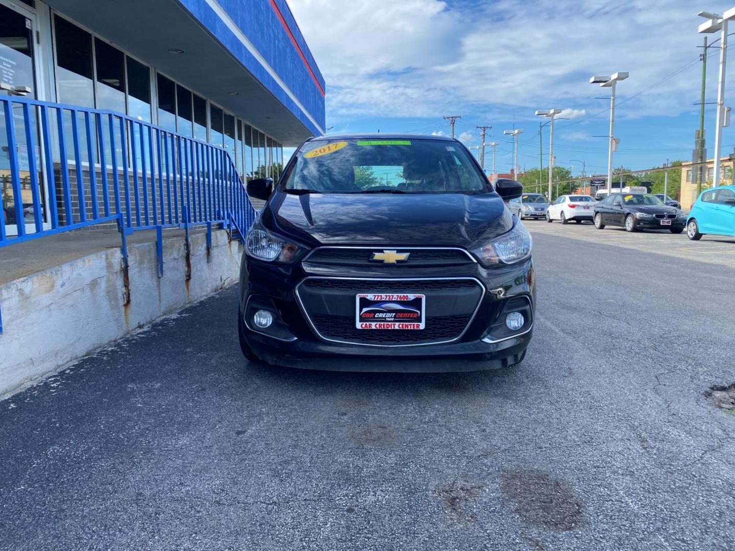 2017 BALCK Chevrolet Spark 1LT CVT (KL8CD6SA9HC) with an 1.4L L4 16V DOHC engine, CVT transmission, located at 7600 S Western Ave., Chicago, IL, 60620, (773) 918-3980, 0.000000, 0.000000 - Photo#1