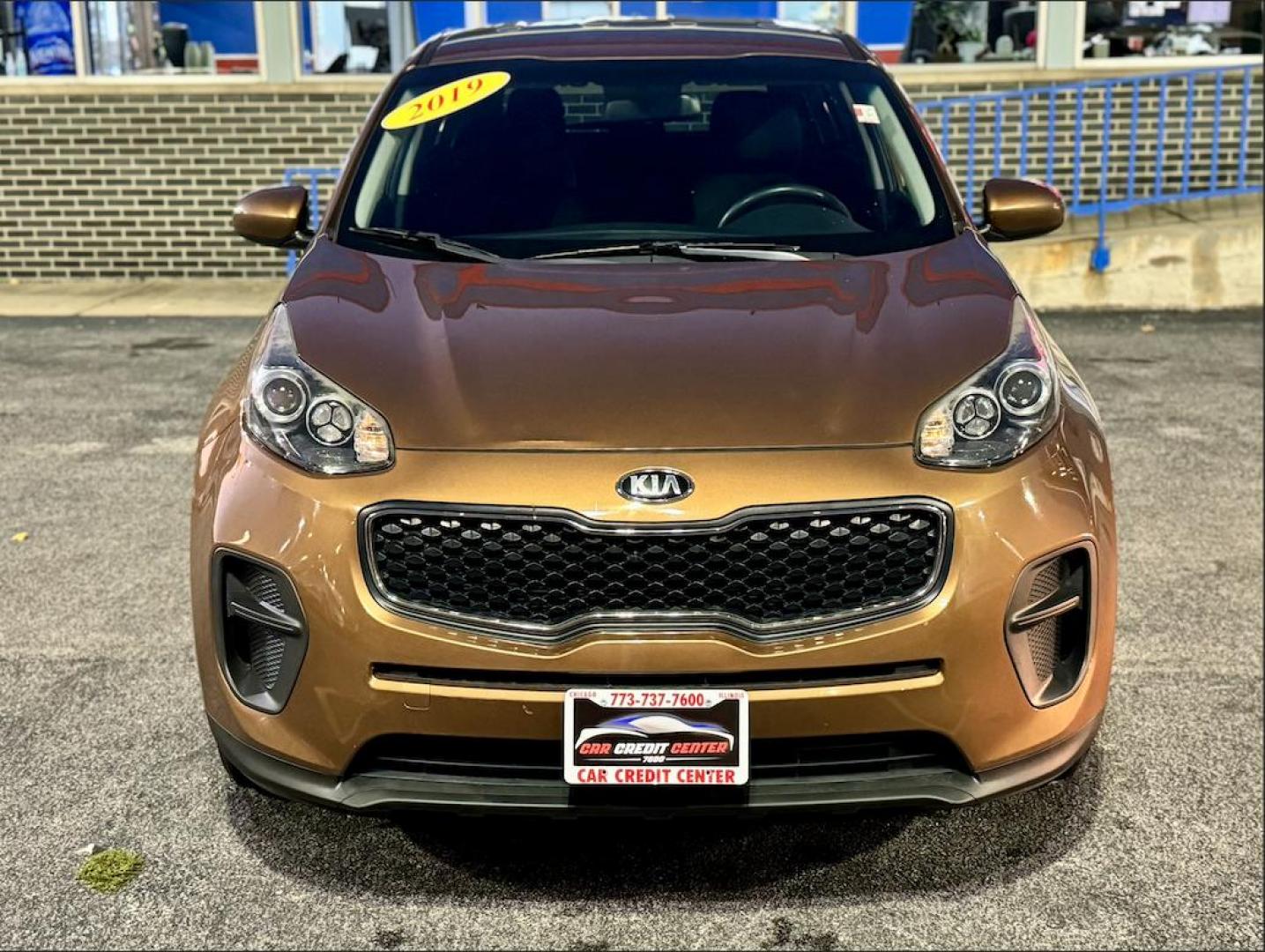 2019 BROWN Kia Sportage LX FWD (KNDPM3AC6K7) with an 2.4L V6 DOHC 24V engine, 6A transmission, located at 7600 S Western Ave., Chicago, IL, 60620, (773) 918-3980, 0.000000, 0.000000 - Photo#1