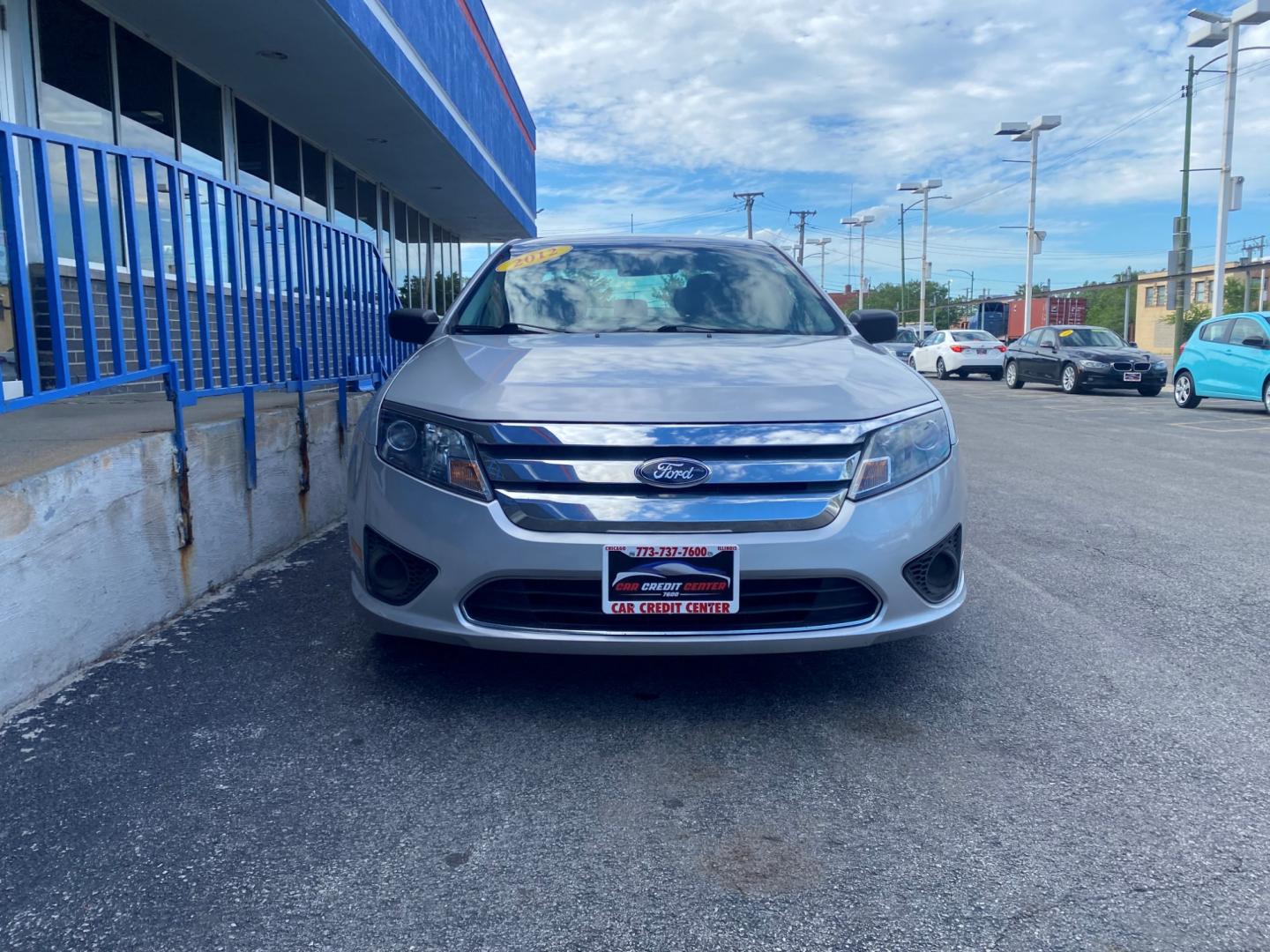 2012 SILVER Ford Fusion S (3FAHP0GA4CR) with an 2.5L L4 DOHC 16V engine, located at 7600 S Western Ave., Chicago, IL, 60620, (773) 918-3980, 0.000000, 0.000000 - Photo#1