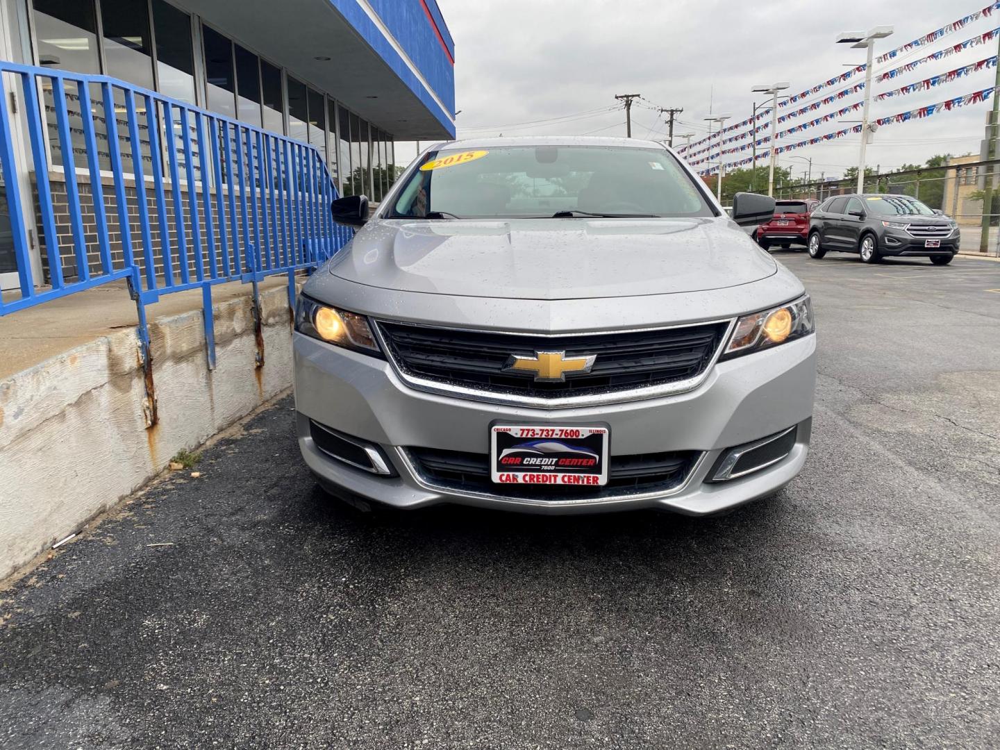 2015 SILVER Chevrolet Impala LS (2G11Z5SLXF9) with an 2.5L L4 DOHC 16V engine, 6-Speed Automatic transmission, located at 7600 S Western Ave., Chicago, IL, 60620, (773) 918-3980, 0.000000, 0.000000 - Photo#1