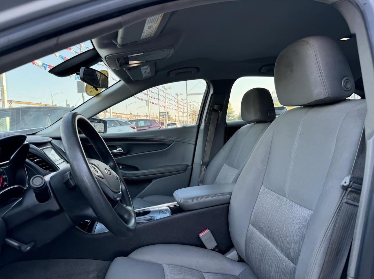 2015 SILVER Chevrolet Impala LS (2G11Z5SLXF9) with an 2.5L L4 DOHC 16V engine, 6-Speed Automatic transmission, located at 7600 S Western Ave., Chicago, IL, 60620, (773) 918-3980, 0.000000, 0.000000 - Photo#8