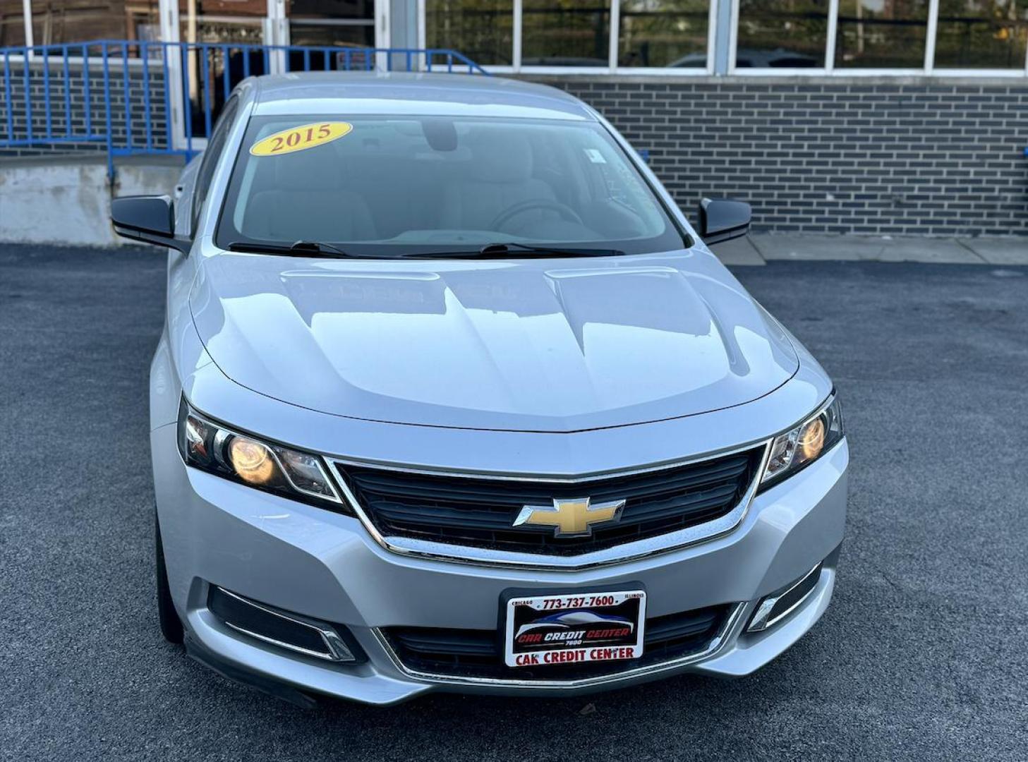 2015 SILVER Chevrolet Impala LS (2G11Z5SLXF9) with an 2.5L L4 DOHC 16V engine, 6-Speed Automatic transmission, located at 7600 S Western Ave., Chicago, IL, 60620, (773) 918-3980, 0.000000, 0.000000 - Photo#1