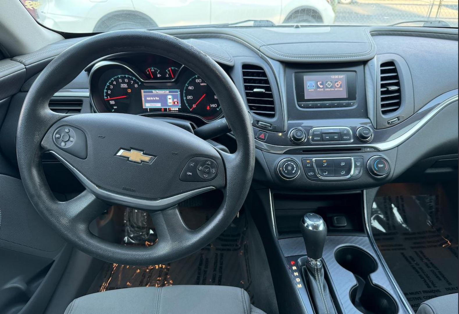 2015 SILVER Chevrolet Impala LS (2G11Z5SLXF9) with an 2.5L L4 DOHC 16V engine, 6-Speed Automatic transmission, located at 7600 S Western Ave., Chicago, IL, 60620, (773) 918-3980, 0.000000, 0.000000 - Photo#5