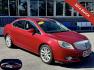 2014 RED Buick Verano Convenience (1G4PR5SK8E4) with an 2.4L L4 DOHC 16V FFV engine, 6-Speed Automatic transmission, located at 7600 S Western Ave., Chicago, IL, 60620, (773) 918-3980, 0.000000, 0.000000 - Photo#0