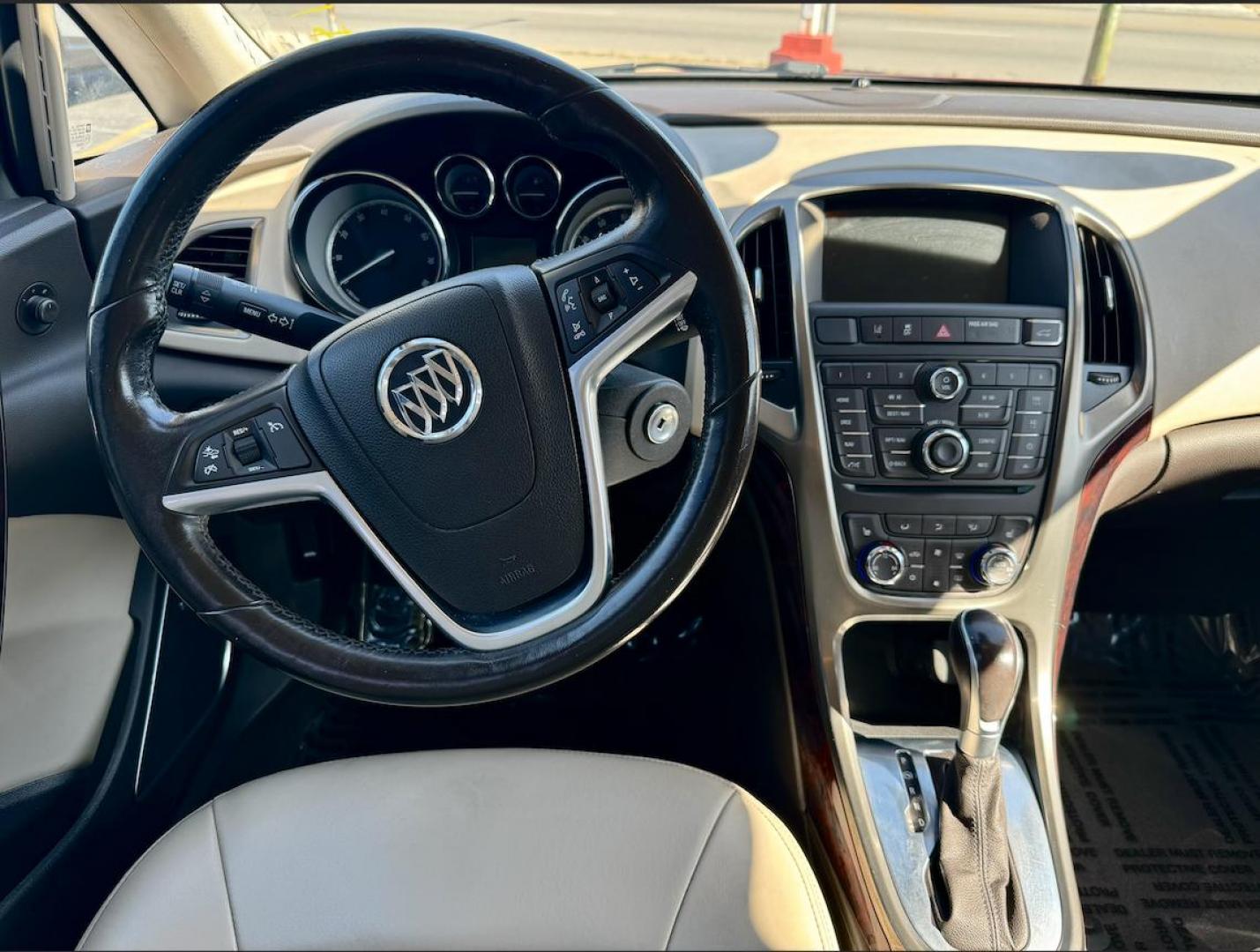 2014 RED Buick Verano Convenience (1G4PR5SK8E4) with an 2.4L L4 DOHC 16V FFV engine, 6-Speed Automatic transmission, located at 7600 S Western Ave., Chicago, IL, 60620, (773) 918-3980, 0.000000, 0.000000 - Photo#5