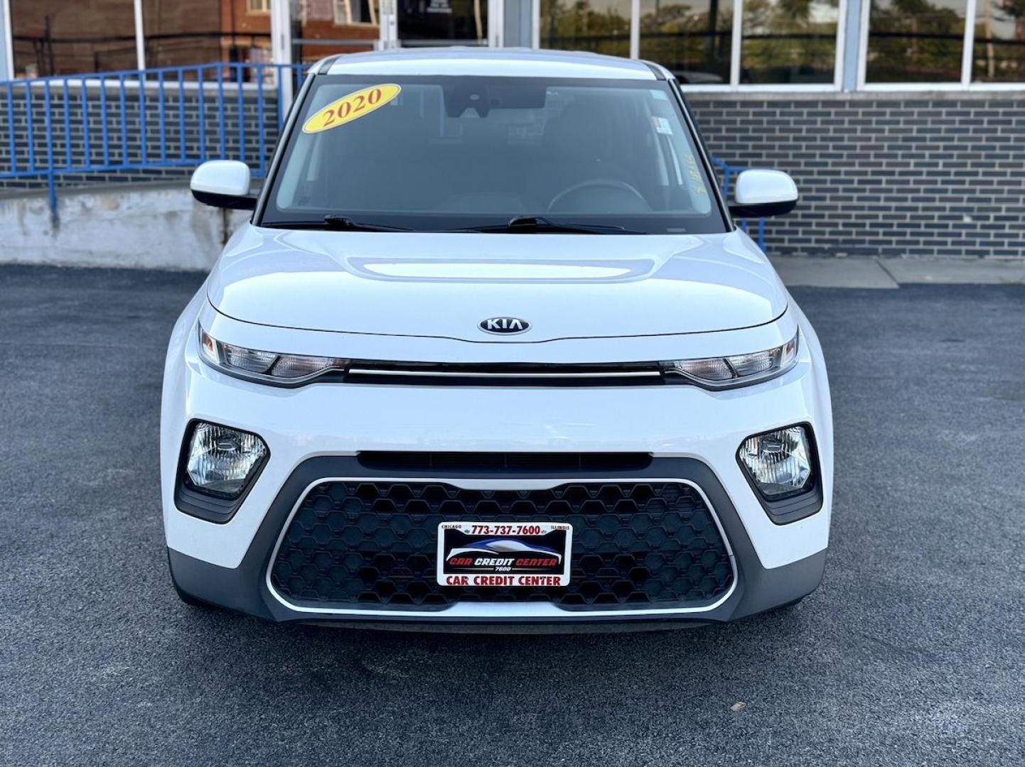 2020 WHITE Kia Soul S (KNDJ23AU2L7) with an 2.0L L4 DOHC 16V engine, CVT transmission, located at 7600 S Western Ave., Chicago, IL, 60620, (773) 918-3980, 0.000000, 0.000000 - Photo#1