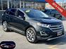 2015 BLACK Ford Edge Titanium AWD (2FMTK4K97FB) with an 2.0L L4 DOHC 16V engine, 6-Speed Automatic transmission, located at 7600 S Western Ave., Chicago, IL, 60620, (773) 918-3980, 0.000000, 0.000000 - Photo#0