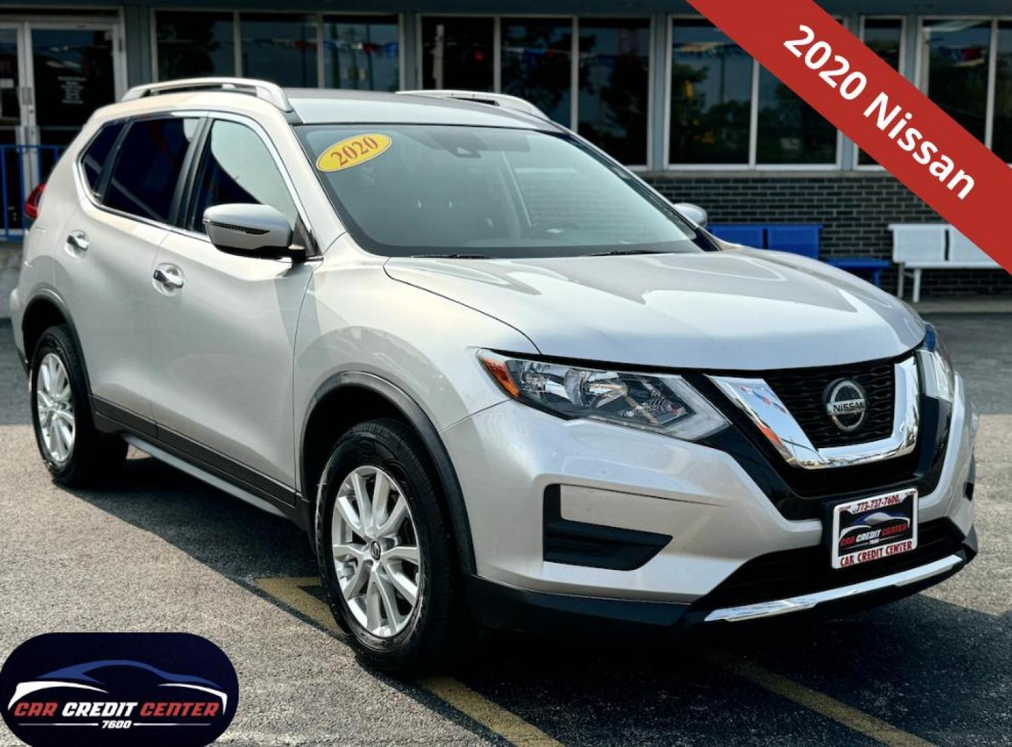 2020 GRAY Nissan Rogue S AWD (JN8AT2MV9LW) with an 2.5L L4 DOHC 16V engine, CVT transmission, located at 7600 S Western Ave., Chicago, IL, 60620, (773) 918-3980, 0.000000, 0.000000 - Photo#0