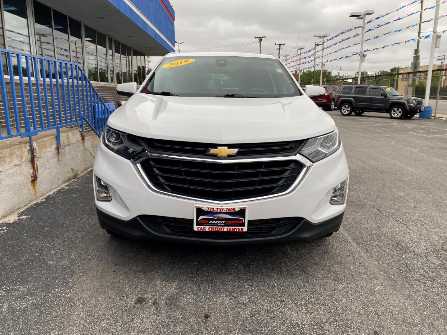 2019 WHITE Chevrolet Equinox LT 2WD (3GNAXJEV1KS) with an 1.5L L4 DIR DOHC 16V TURBO engine, 6A transmission, located at 7600 S Western Ave., Chicago, IL, 60620, (773) 918-3980, 0.000000, 0.000000 - Photo#1