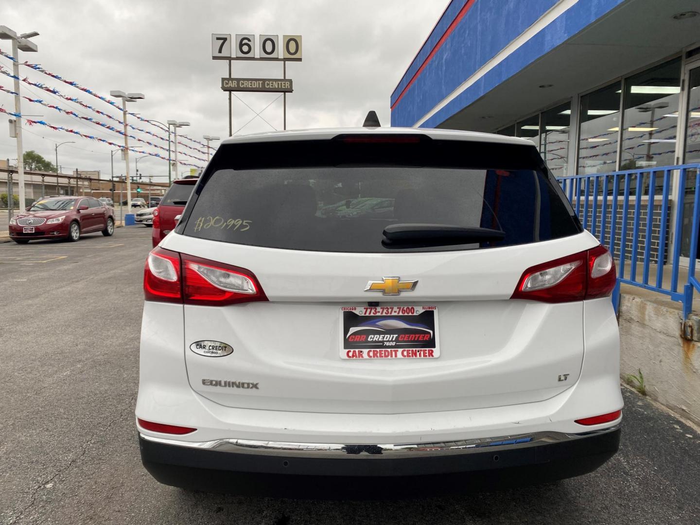 2019 WHITE Chevrolet Equinox LT 2WD (3GNAXJEV1KS) with an 1.5L L4 DIR DOHC 16V TURBO engine, 6A transmission, located at 7600 S Western Ave., Chicago, IL, 60620, (773) 918-3980, 0.000000, 0.000000 - Photo#2