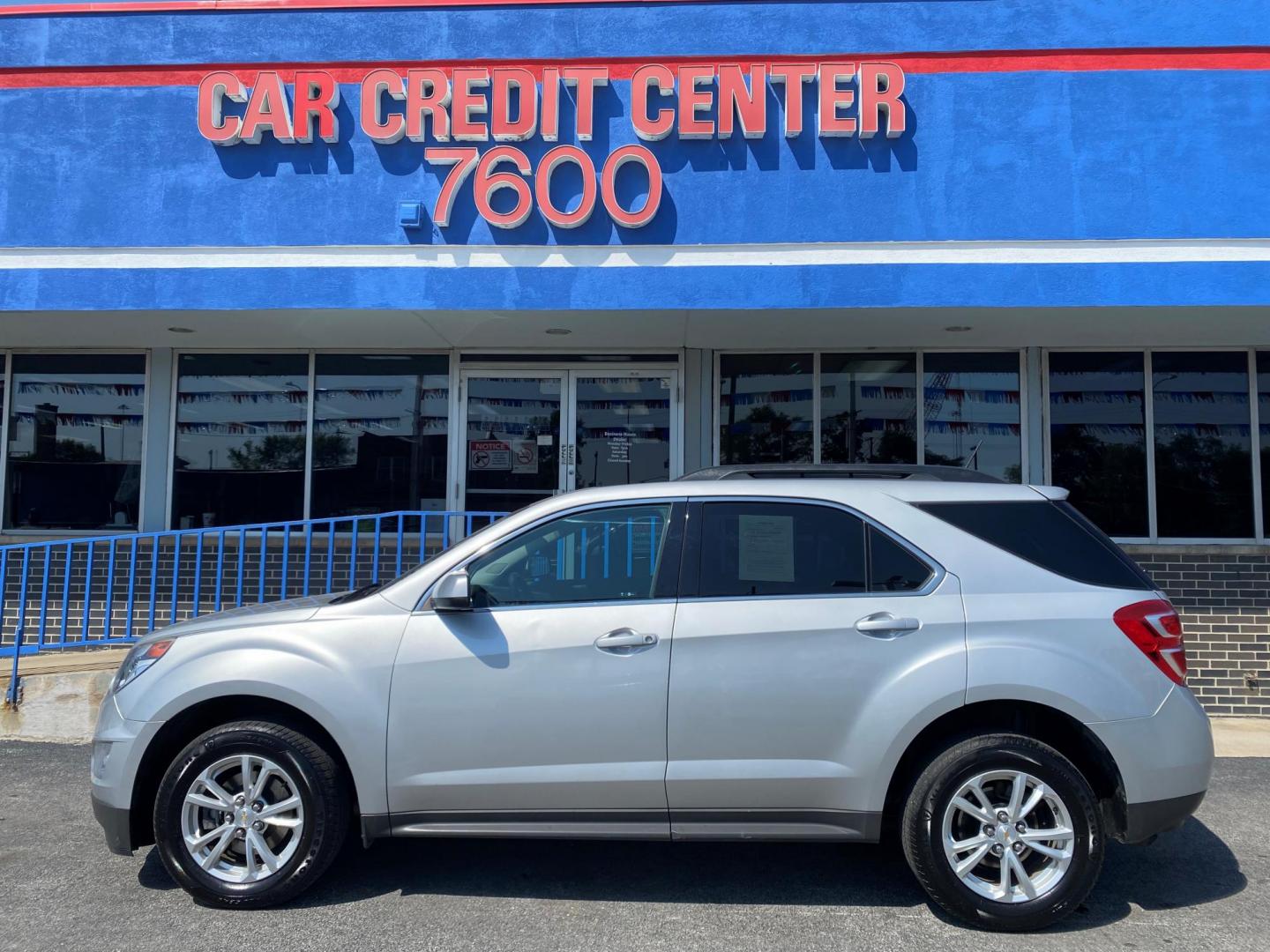 2016 SILVER Chevrolet Equinox LT 2WD (2GNALCEKXG1) with an 2.4L L4 DOHC 16V FFV engine, 6A transmission, located at 7600 S Western Ave., Chicago, IL, 60620, (773) 918-3980, 0.000000, 0.000000 - Photo#0