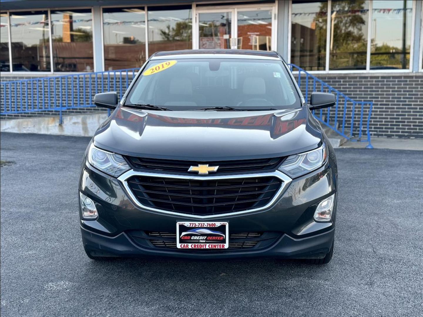 2019 GRAY Chevrolet Equinox LS 2WD (3GNAXHEV5KS) with an 1.5L L4 DIR DOHC 16V TURBO engine, 6A transmission, located at 7600 S Western Ave., Chicago, IL, 60620, (773) 918-3980, 0.000000, 0.000000 - Photo#1