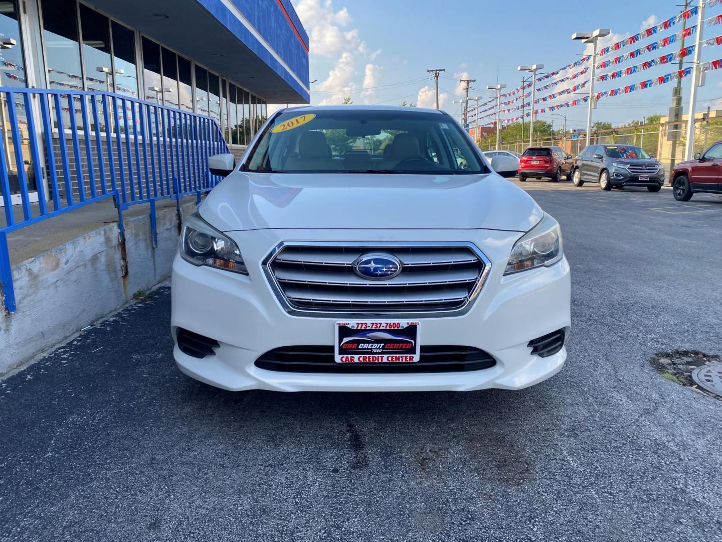 2017 WHITE Subaru Legacy 2.5i Premium (4S3BNAC68H3) with an 2.5L H4 SOHC 16V engine, CVT transmission, located at 7600 S Western Ave., Chicago, IL, 60620, (773) 918-3980, 0.000000, 0.000000 - Photo#1