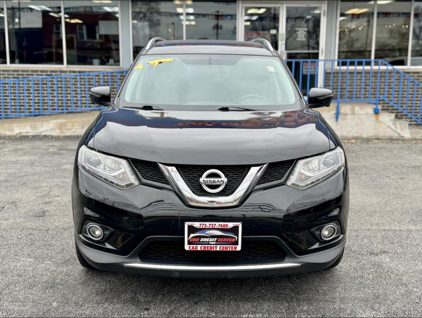 2016 BLCK Nissan Rogue S AWD (5N1AT2MV1GC) with an 2.5L L4 DOHC 16V engine, CVT transmission, located at 7600 S Western Ave., Chicago, IL, 60620, (773) 918-3980, 0.000000, 0.000000 - Photo#1