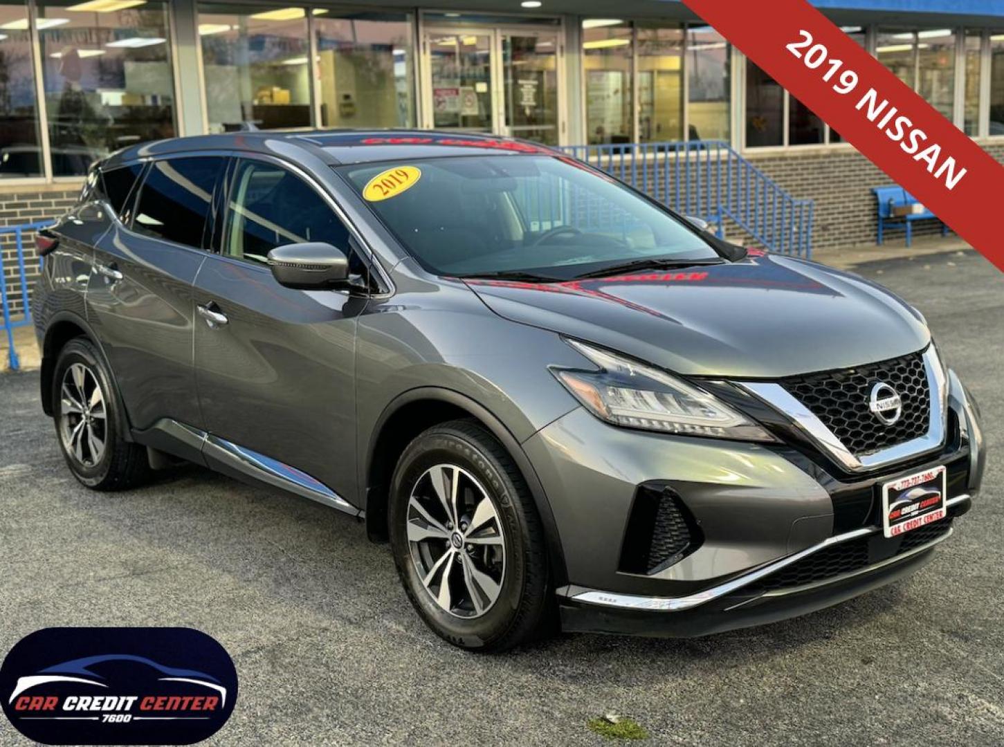 2019 GRAY Nissan Murano Platinum AWD (5N1AZ2MS2KN) with an 3.5L V6 DOHC 24V engine, CVT transmission, located at 7600 S Western Ave., Chicago, IL, 60620, (773) 918-3980, 0.000000, 0.000000 - Photo#0