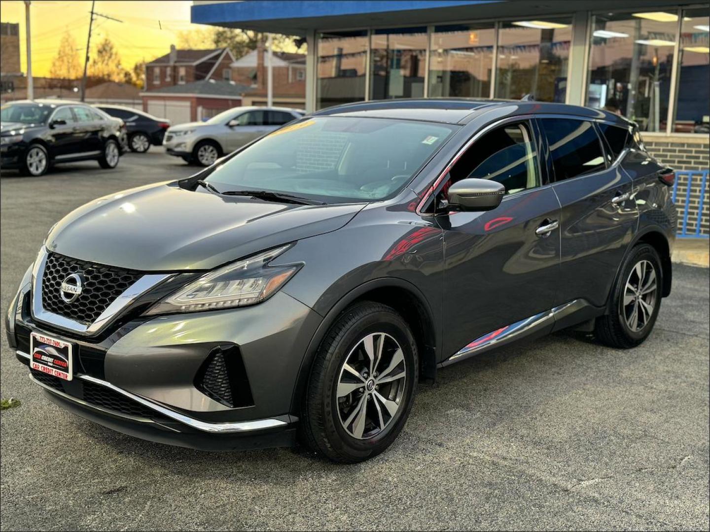 2019 GRAY Nissan Murano Platinum AWD (5N1AZ2MS2KN) with an 3.5L V6 DOHC 24V engine, CVT transmission, located at 7600 S Western Ave., Chicago, IL, 60620, (773) 918-3980, 0.000000, 0.000000 - Photo#2