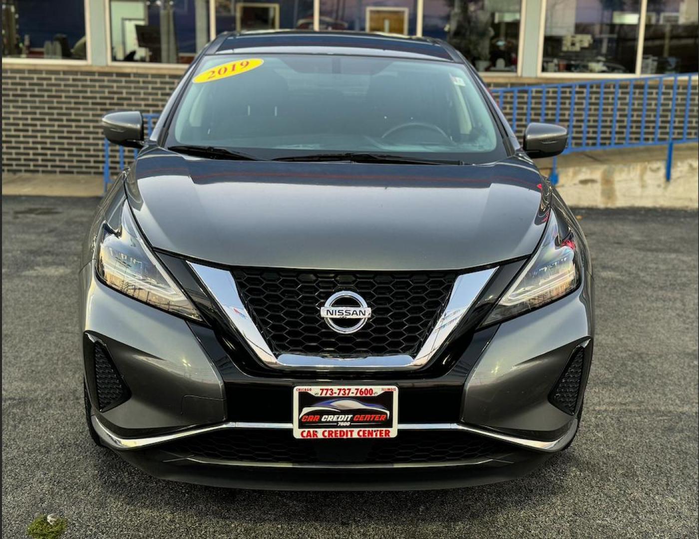 2019 GRAY Nissan Murano Platinum AWD (5N1AZ2MS2KN) with an 3.5L V6 DOHC 24V engine, CVT transmission, located at 7600 S Western Ave., Chicago, IL, 60620, (773) 918-3980, 0.000000, 0.000000 - Photo#1