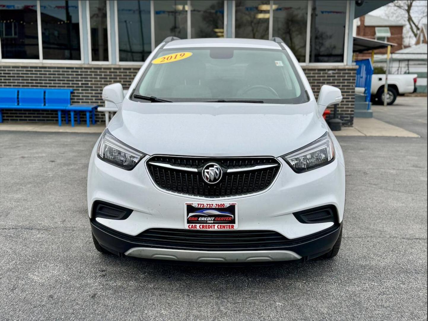 2019 WHITE Buick Encore Preferred FWD (KL4CJASB7KB) with an 1.4L L4 DOHC 16V TURBO engine, 6A transmission, located at 7600 S Western Ave., Chicago, IL, 60620, (773) 918-3980, 0.000000, 0.000000 - Photo#1