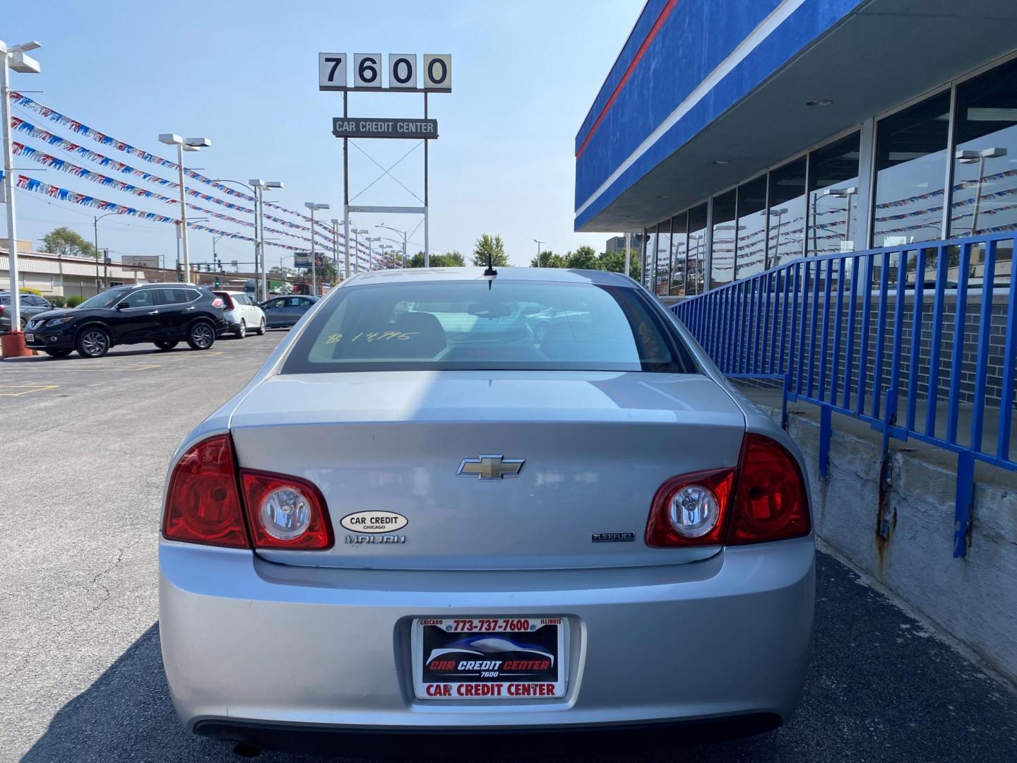 2011 SILVER Chevrolet Malibu Fleet (1G1ZA5EU8BF) with an 2.4L L4 DOHC 16V FFV engine, 6-Speed Automatic transmission, located at 7600 S Western Ave., Chicago, IL, 60620, (773) 918-3980, 0.000000, 0.000000 - Photo#2