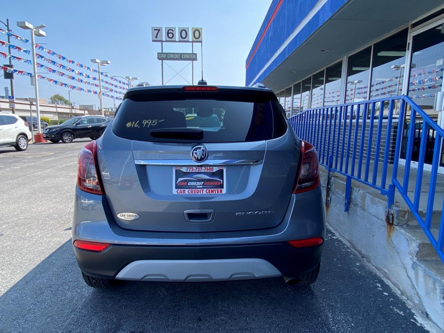 2019 GRAY Buick Encore Preferred FWD (KL4CJASB7KB) with an 1.4L L4 DOHC 16V TURBO engine, 6A transmission, located at 7600 S Western Ave., Chicago, IL, 60620, (773) 918-3980, 0.000000, 0.000000 - Photo#2