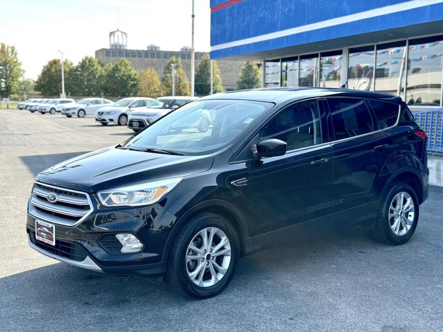 2019 BLACK Ford Escape SE FWD (1FMCU0GDXKU) with an 1.5L L4 DOHC 16V engine, 6A transmission, located at 7600 S Western Ave., Chicago, IL, 60620, (773) 918-3980, 0.000000, 0.000000 - Photo#2