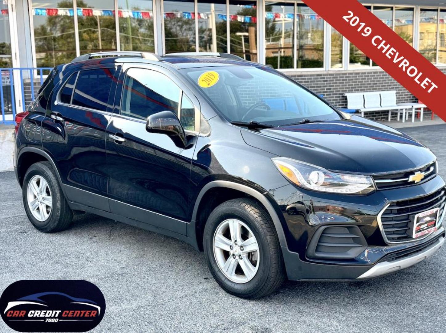 2019 BLACK Chevrolet Trax LT AWD (KL7CJPSB6KB) with an 1.4L L4 DOHC 16V engine, 6A transmission, located at 7600 S Western Ave., Chicago, IL, 60620, (773) 918-3980, 0.000000, 0.000000 - Photo#0