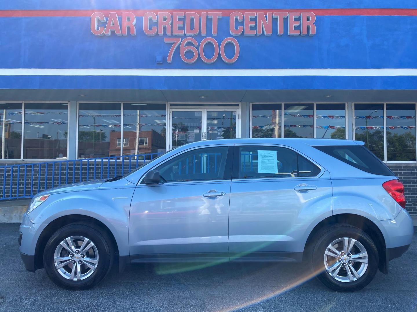 2014 BLUE Chevrolet Equinox LS 2WD (2GNALAEK0E6) with an 2.4L L4 DOHC 16V FFV engine, 6-Speed Automatic transmission, located at 7600 S Western Ave., Chicago, IL, 60620, (773) 918-3980, 0.000000, 0.000000 - Photo#0