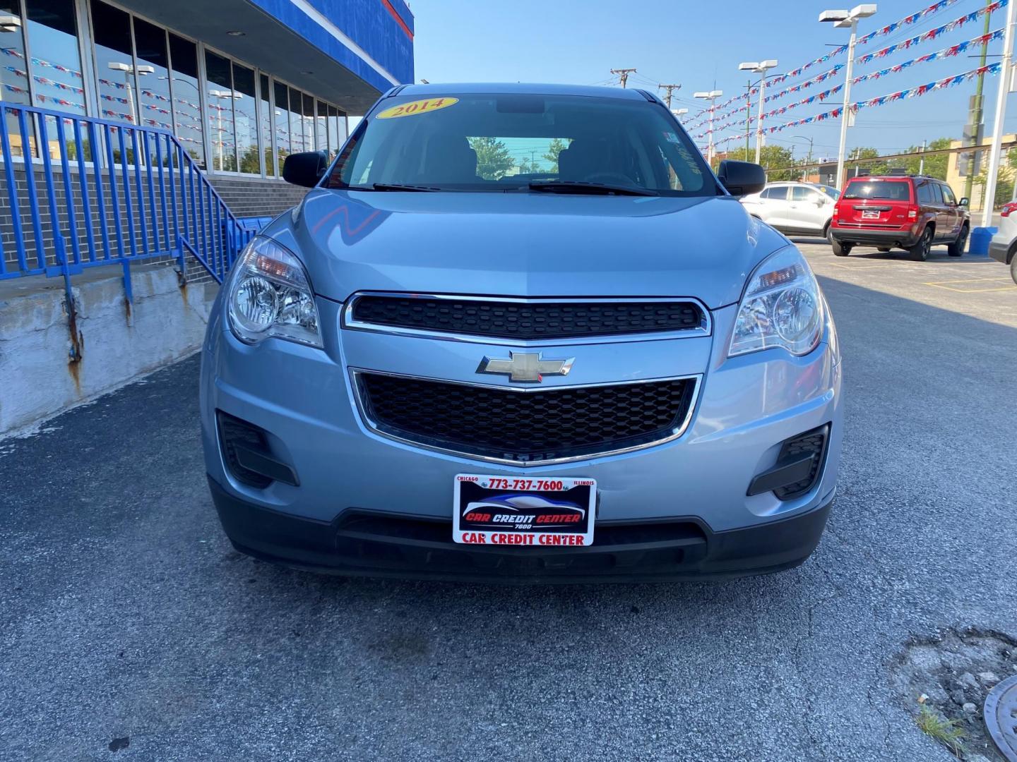 2014 BLUE Chevrolet Equinox LS 2WD (2GNALAEK0E6) with an 2.4L L4 DOHC 16V FFV engine, 6-Speed Automatic transmission, located at 7600 S Western Ave., Chicago, IL, 60620, (773) 918-3980, 0.000000, 0.000000 - Photo#1