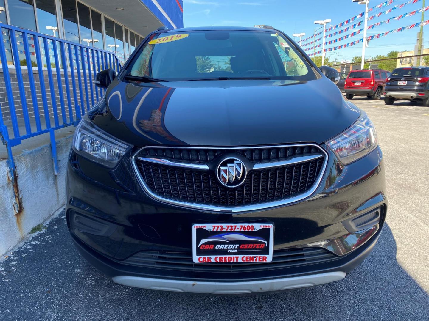 2019 BLACK Buick Encore Preferred FWD (KL4CJASB0KB) with an 1.4L L4 DOHC 16V TURBO engine, 6A transmission, located at 7600 S Western Ave., Chicago, IL, 60620, (773) 918-3980, 0.000000, 0.000000 - Photo#1