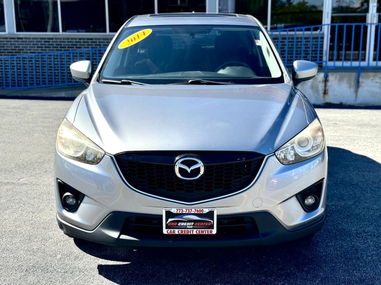 2014 SILVER Mazda CX-5 Touring (JM3KE2CY8E0) with an 2.5L L4 DOHC 16V engine, 6-Speed Automatic transmission, located at 7600 S Western Ave., Chicago, IL, 60620, (773) 918-3980, 0.000000, 0.000000 - Photo#1