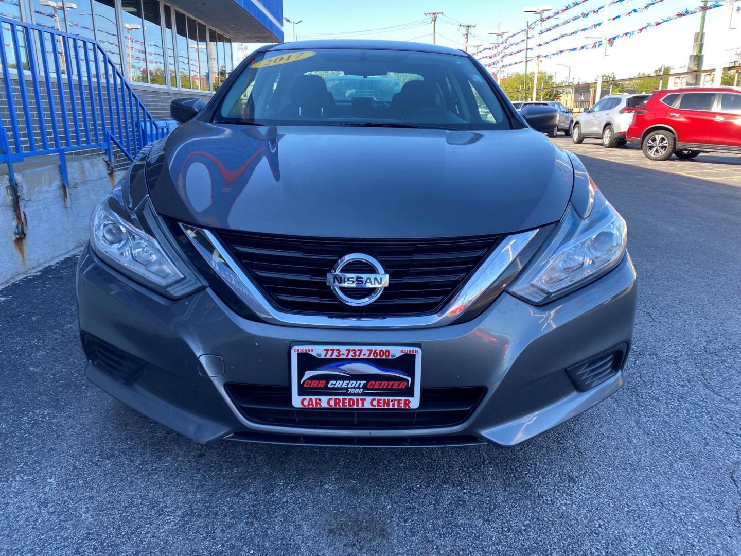 2017 GRAY Nissan Altima 2.5 S (1N4AL3AP3HC) with an 2.5L L4 DOHC 16V engine, CVT transmission, located at 7600 S Western Ave., Chicago, IL, 60620, (773) 918-3980, 0.000000, 0.000000 - Photo#1