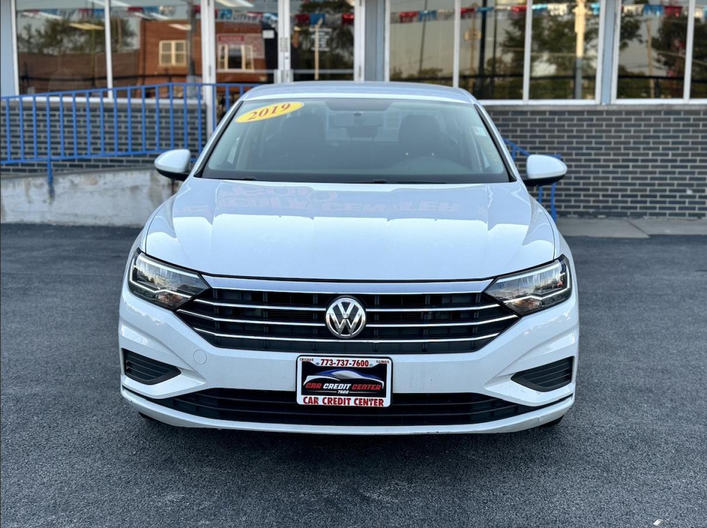 2019 WHITE Volkswagen Jetta 1.4T SE 8A (3VWC57BUXKM) with an 1.4L L4 DOHC 20V engine, 8A transmission, located at 7600 S Western Ave., Chicago, IL, 60620, (773) 918-3980, 0.000000, 0.000000 - Photo#1