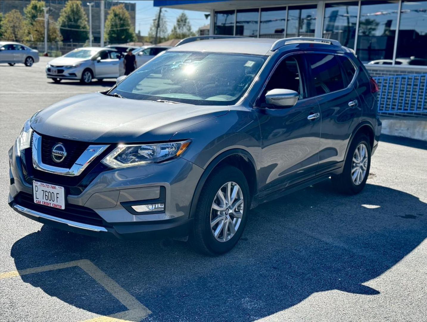 2019 GRAY Nissan Rogue S AWD (5N1AT2MV7KC) with an 2.5L L4 DOHC 16V engine, CVT transmission, located at 7600 S Western Ave., Chicago, IL, 60620, (773) 918-3980, 0.000000, 0.000000 - Photo#1