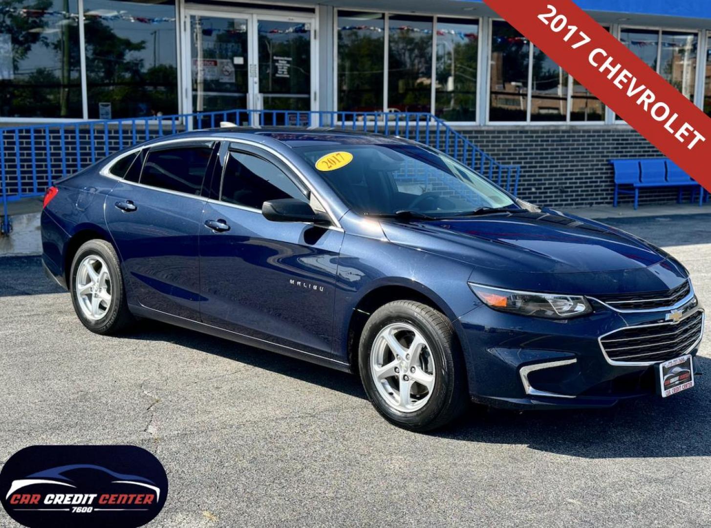 2017 BLUE Chevrolet Malibu 1FL (1G1ZC5ST0HF) with an 1.5L L4 DOHC 16V engine, 6A transmission, located at 7600 S Western Ave., Chicago, IL, 60620, (773) 918-3980, 0.000000, 0.000000 - Photo#0