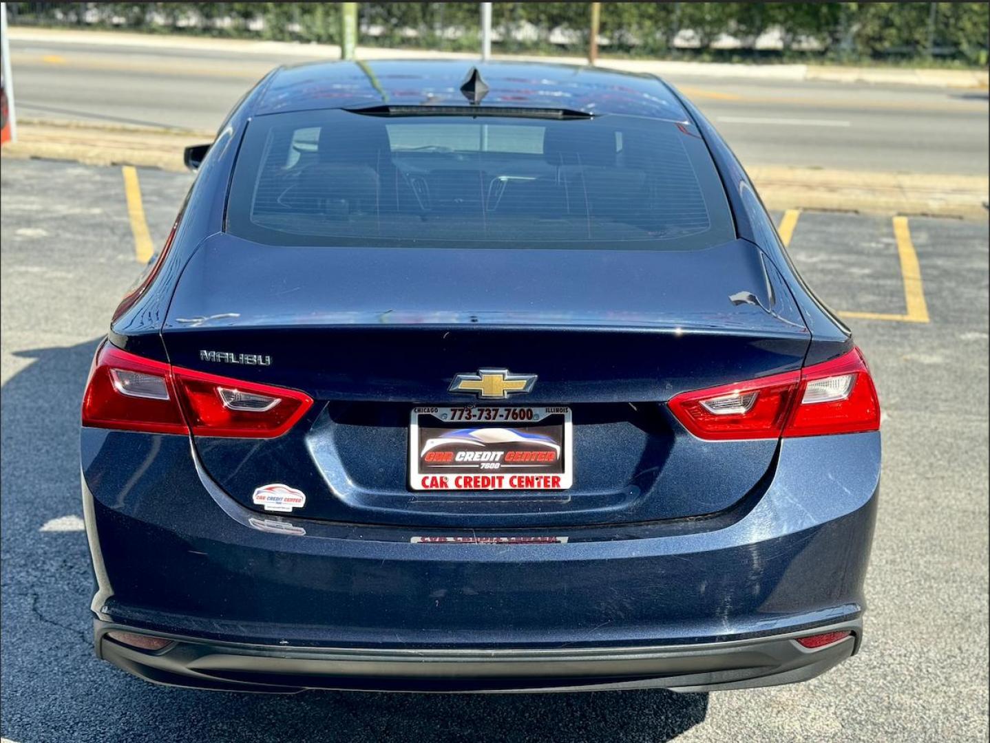 2017 BLUE Chevrolet Malibu 1FL (1G1ZC5ST0HF) with an 1.5L L4 DOHC 16V engine, 6A transmission, located at 7600 S Western Ave., Chicago, IL, 60620, (773) 918-3980, 0.000000, 0.000000 - Photo#3