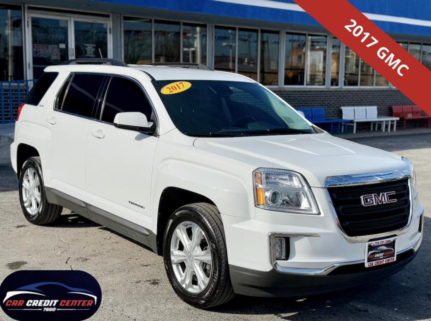 2017 WHITE GMC Terrain SLE2 FWD (2GKALNEK7H6) with an 2.4L L4 DOHC 16V engine, 6A transmission, located at 7600 S Western Ave., Chicago, IL, 60620, (773) 918-3980, 0.000000, 0.000000 - Photo#0