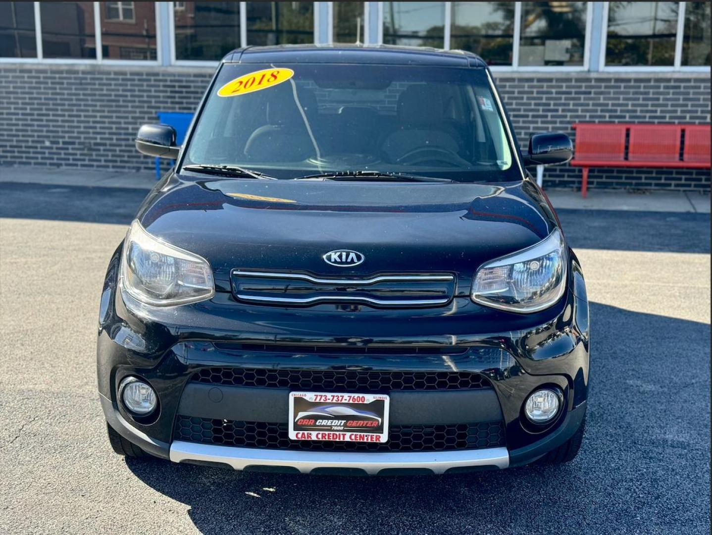 2018 BLACK Kia Soul + (KNDJP3A53J7) with an 2.0L L4 DOHC 16V engine, 6A transmission, located at 7600 S Western Ave., Chicago, IL, 60620, (773) 918-3980, 0.000000, 0.000000 - Photo#1