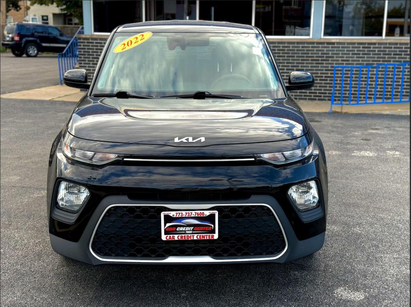 2022 BLACK Kia Soul LX CVT (KNDJ23AU9N7) with an 2.0L L4 DOHC 16V engine, CVT transmission, located at 7600 S Western Ave., Chicago, IL, 60620, (773) 918-3980, 0.000000, 0.000000 - Photo#1