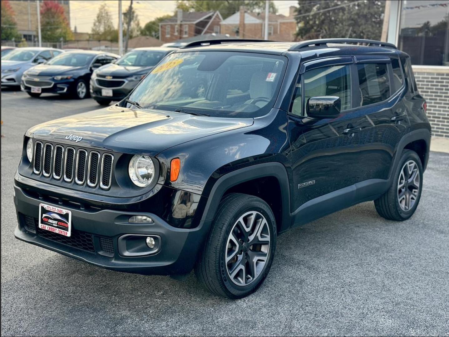 2015 BLACK JEEP RENEGADE (ZACCJBBT0FP) , located at 7600 S Western Ave., Chicago, IL, 60620, (773) 918-3980, 0.000000, 0.000000 - Photo#2