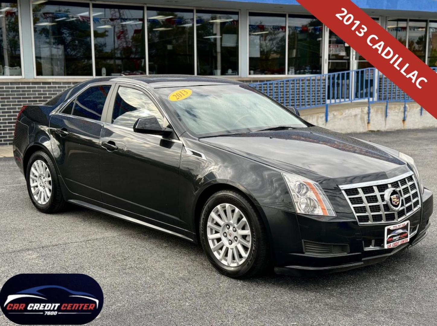 2013 BLACK Cadillac CTS Luxury AWD (1G6DG5E51D0) with an 3.0L V6 DOHC 24V FFV engine, 6-Speed Automatic transmission, located at 7600 S Western Ave., Chicago, IL, 60620, (773) 918-3980, 0.000000, 0.000000 - Photo#0